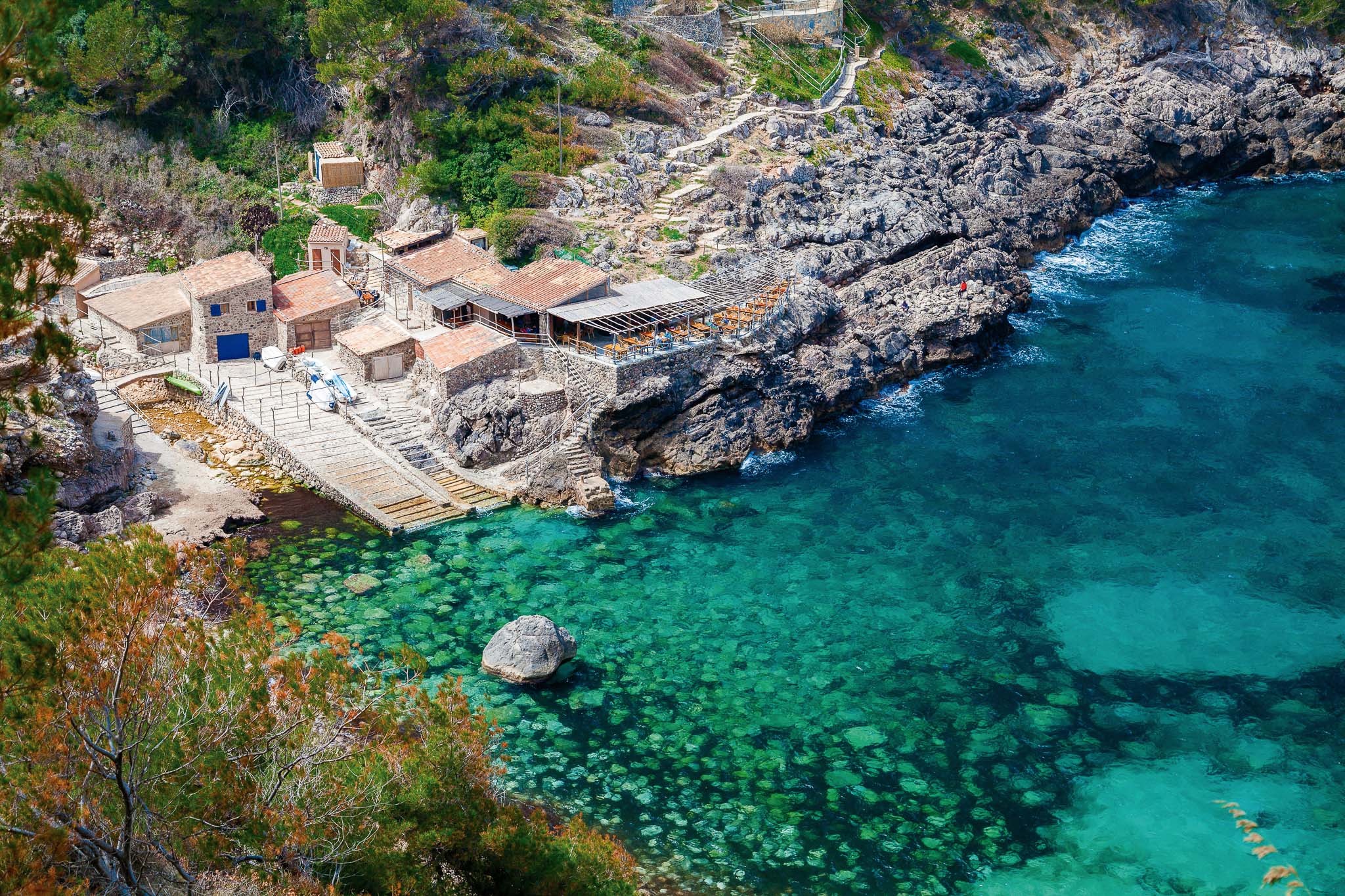 Mallorca beach with a cristal clear waters