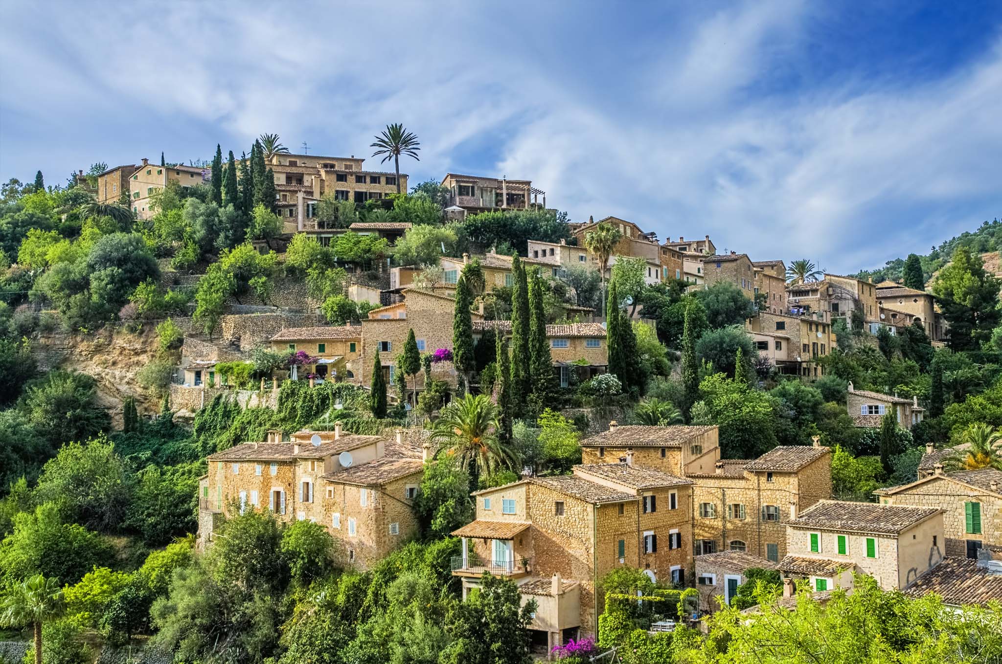Beautiful village in Majorca